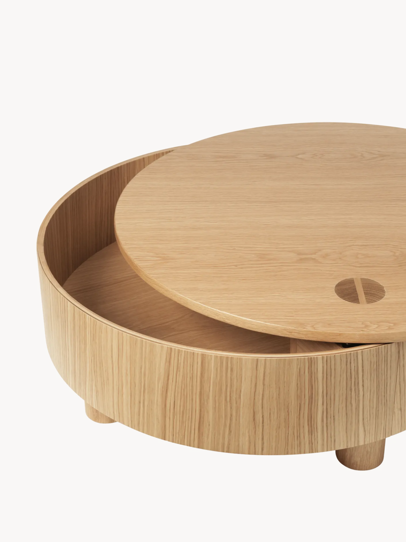 Olles Storage Table - Ø80