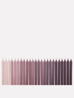 Ombre Candles - Set of 24