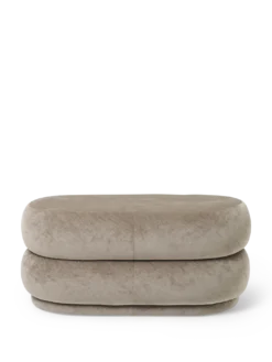 Pouf Oval - Faded Velvet