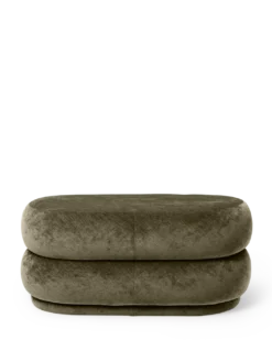 Pouf Oval - Faded Velvet