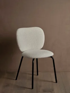 Rico Chair - Black - Soft Bouclé