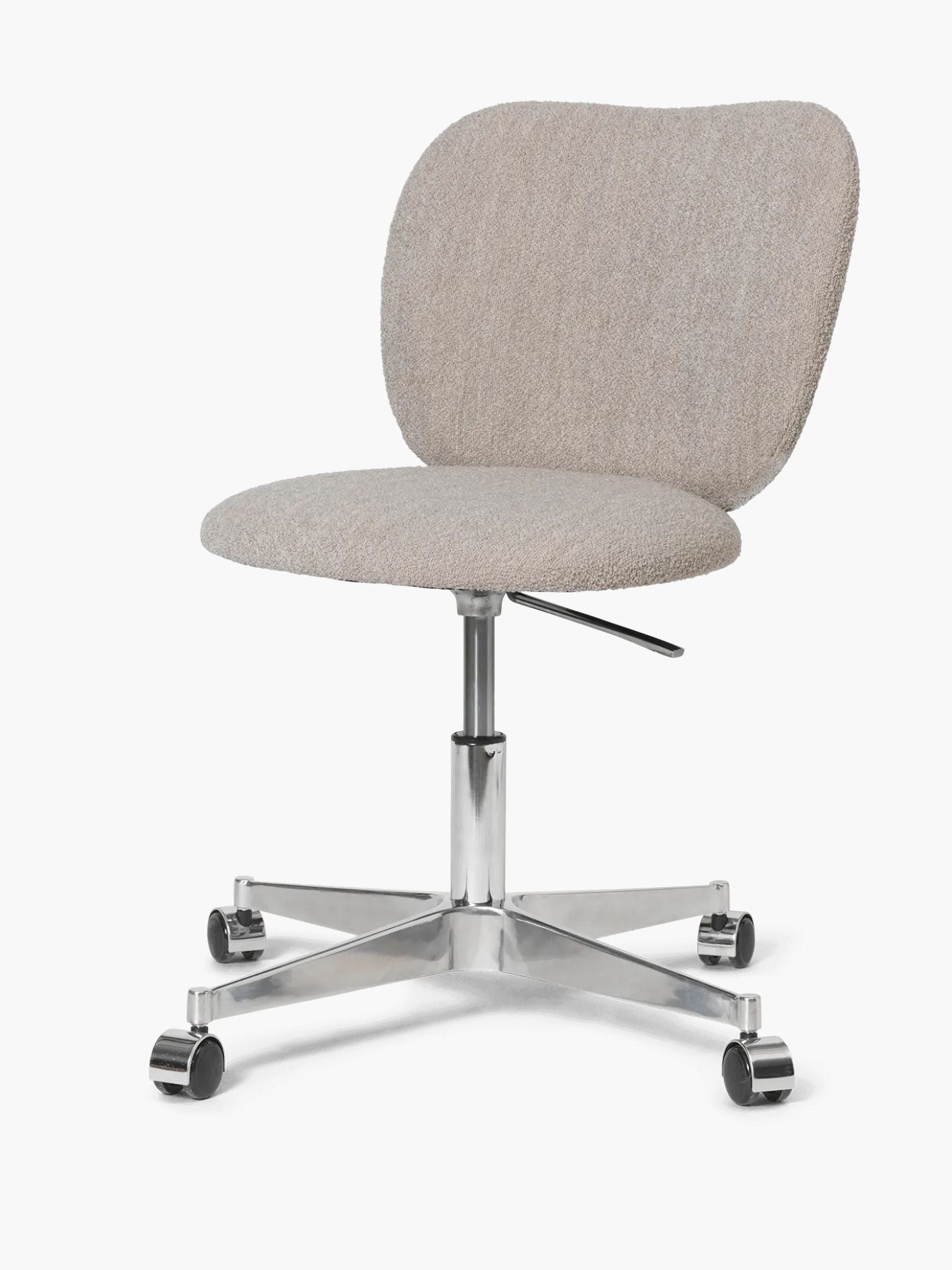 Rico Chair - Castors - Soft Bouclé