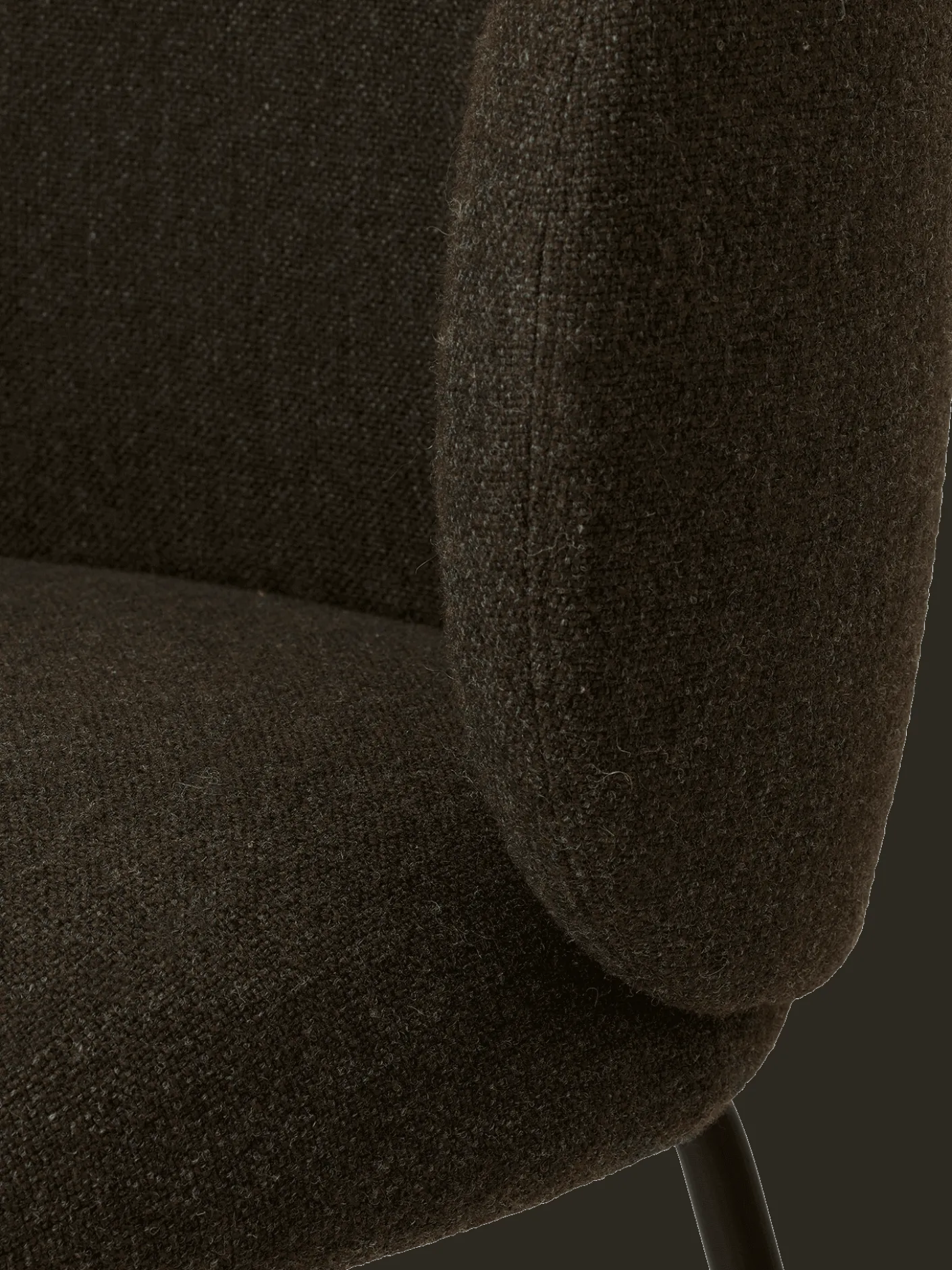 Rico Dining Chair - Black - Hallingdal