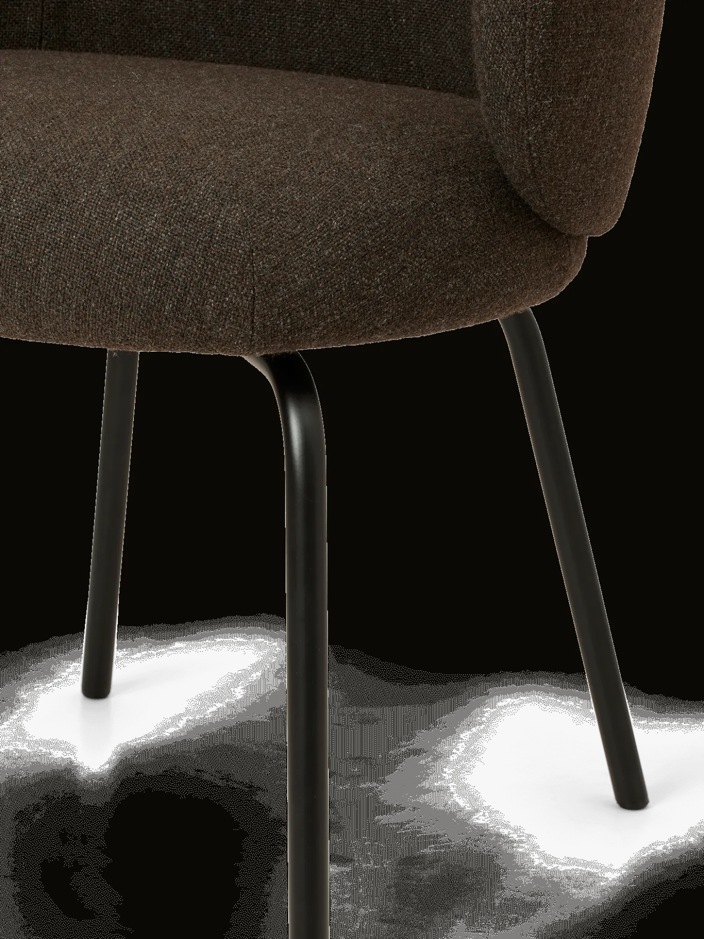 Rico Dining Chair - Black - Hallingdal