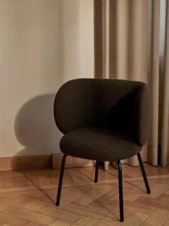 Rico Dining Chair - Black - Hallingdal