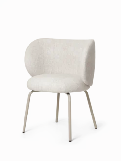 Rico Dining Chair - Cashmere - Bouclé