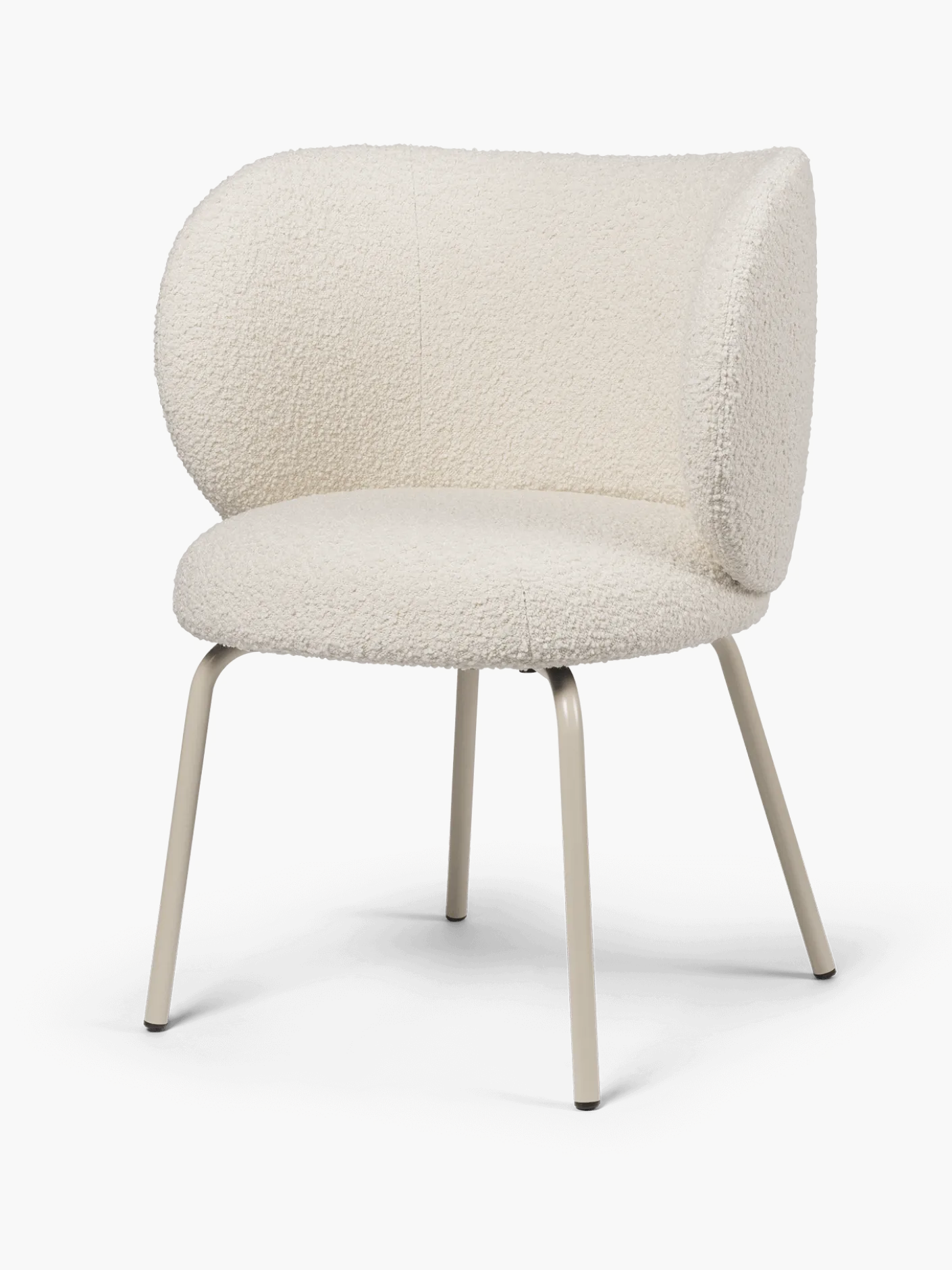 Rico Dining Chair - Cashmere - Nordic Bouclé