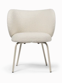 Rico Dining Chair - Cashmere - Nordic Bouclé