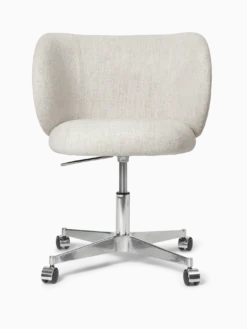 Rico Dining Chair - Castors - Bouclé
