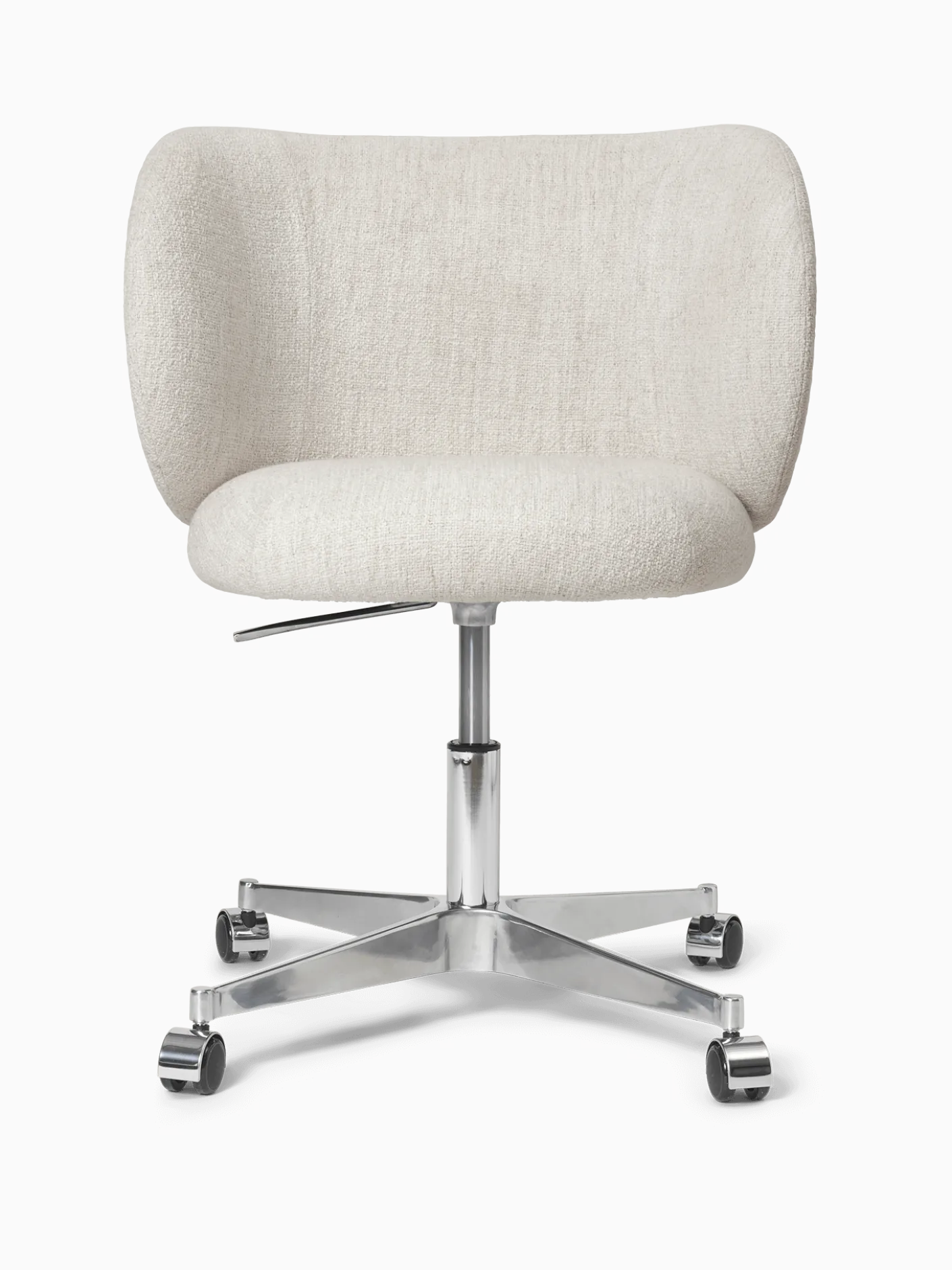 Rico Dining Chair - Castors - Bouclé