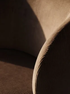 Rico Dining Chair - Castors - Devoré Velvet