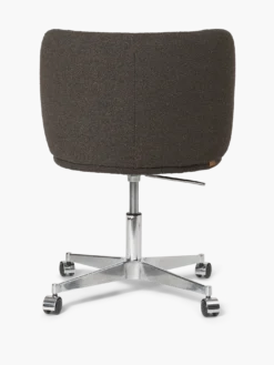 Rico Dining Chair - Castors - Soft Bouclé