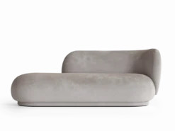 Rico Divan Right - Faded Velvet