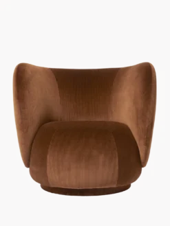 Rico Lounge Chair - Devoré Velvet
