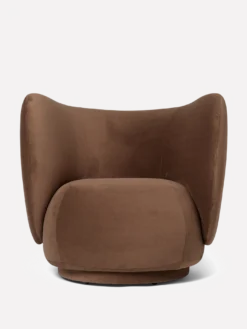 Rico Lounge Chair - Rich Velvet