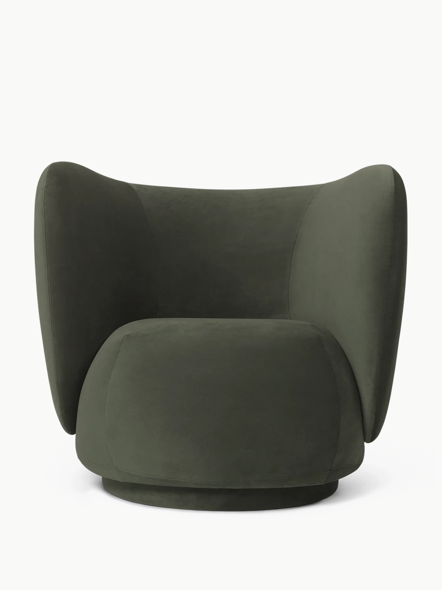 Rico Lounge Chair - Rich Velvet