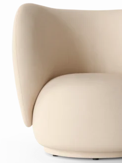 Rico Lounge Chair - Swivel - Brushed