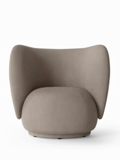 Rico Lounge Chair - Swivel - Brushed
