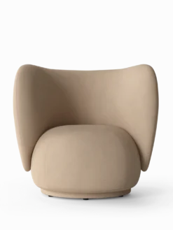 Rico Lounge Chair - Swivel - Brushed