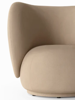Rico Lounge Chair - Swivel - Brushed