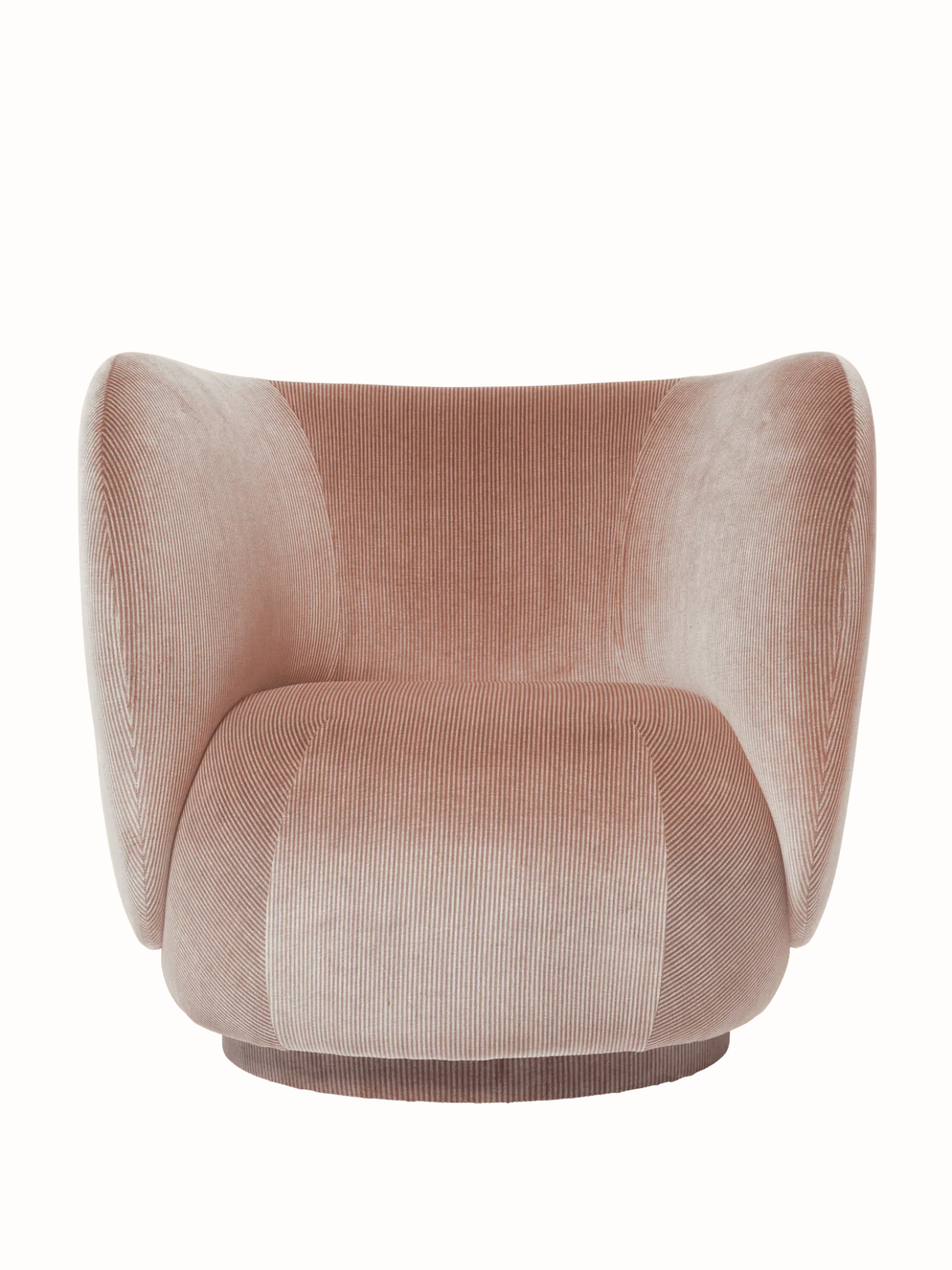 Rico Lounge Chair - Swivel - Devoré Velvet