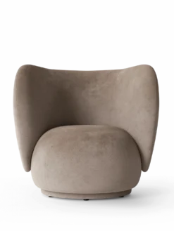 Rico Lounge Chair - Swivel - Faded Velvet