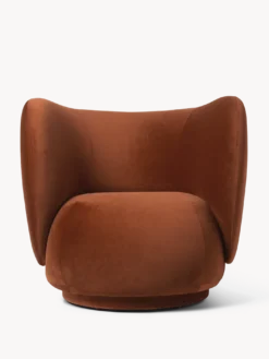 Rico Lounge Chair - Swivel - Rich Velvet