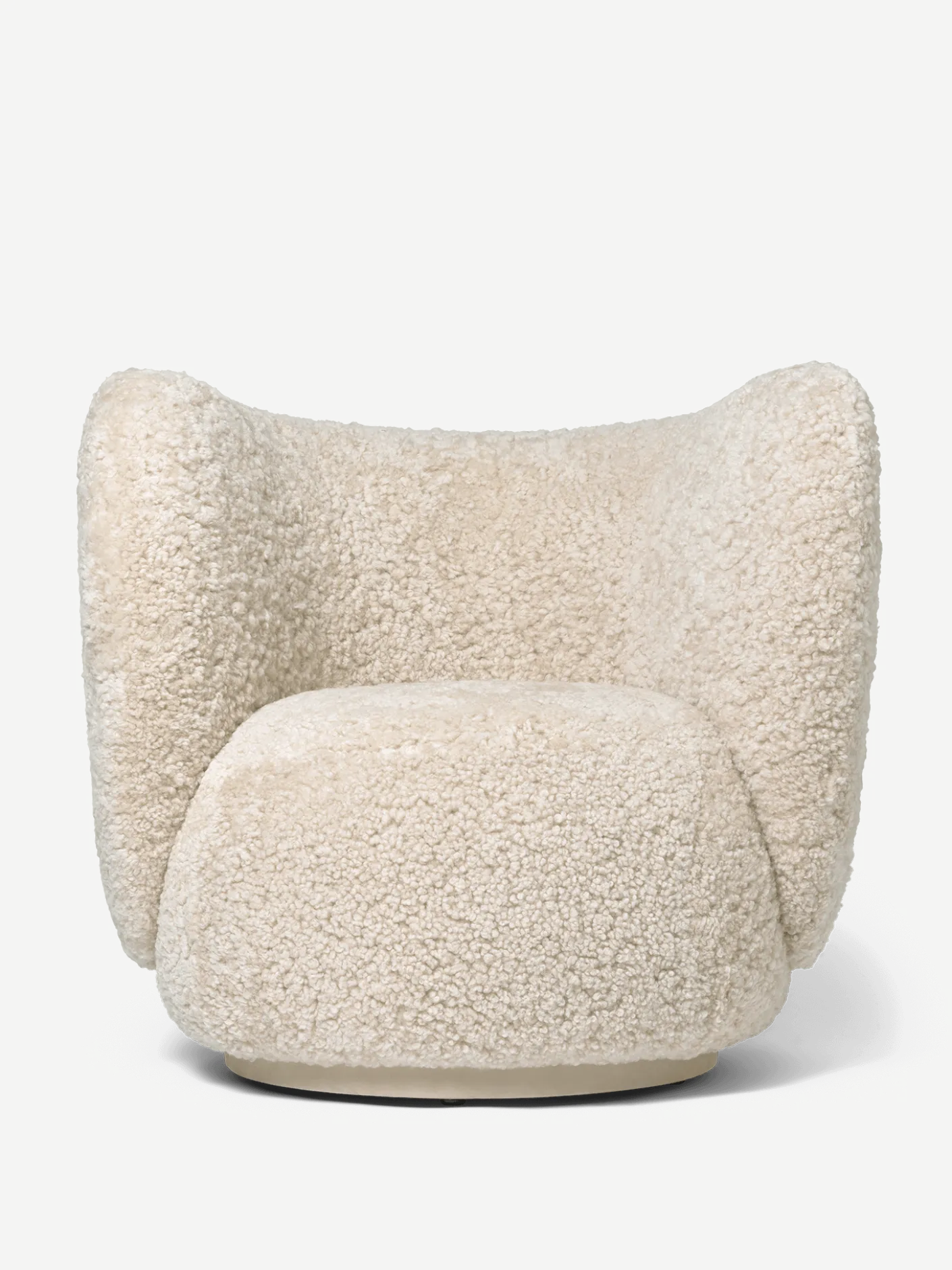 Rico Lounge Chair - Swivel - Sheepskin