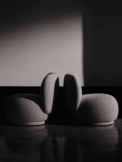 Rico Piccolo Lounge Chair - Nordic Bouclé
