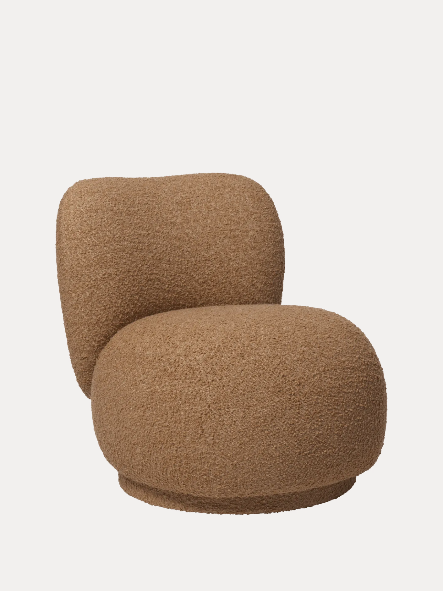 Rico Piccolo Lounge Chair - Raw Bouclé