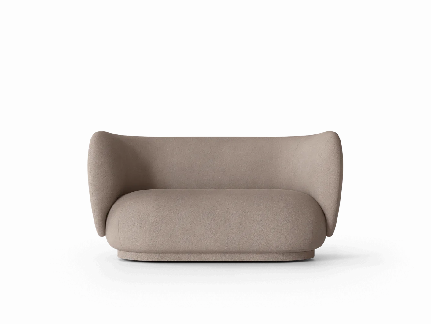 Rico Sofa 2-seater - Brushed