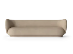 Rico Sofa 4-seater - Brushed