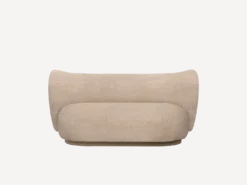 Rico Sofa 2-seater - Raw Bouclé