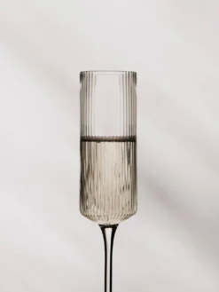 Ripple Champagne Flutes - Set of 2