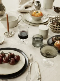 Ripple Champagne Saucers - Set of 2