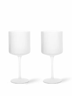 Ripple Red Wine Glasses - Set of 2