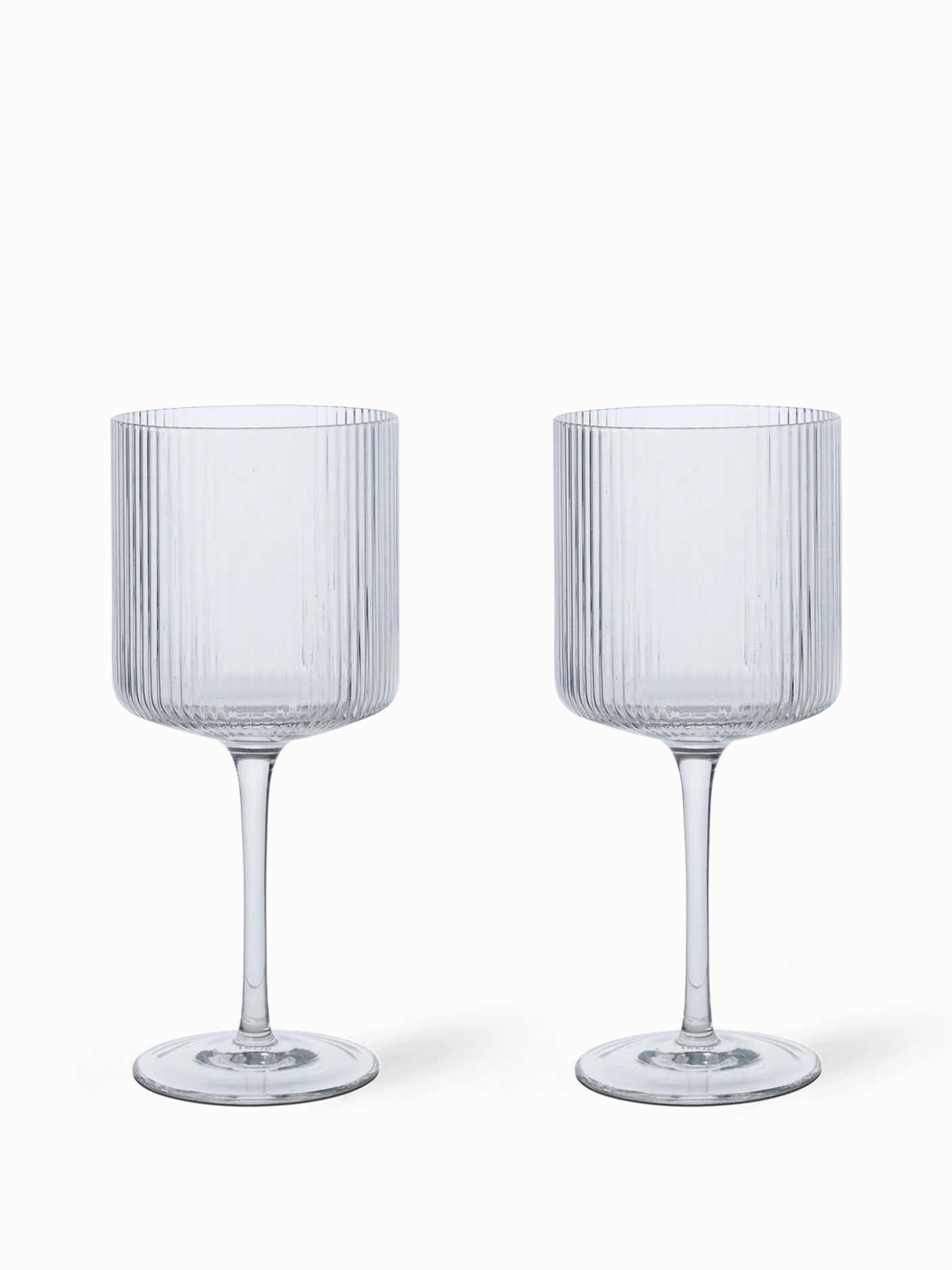 Ripple Red Wine Glasses - Set of 2