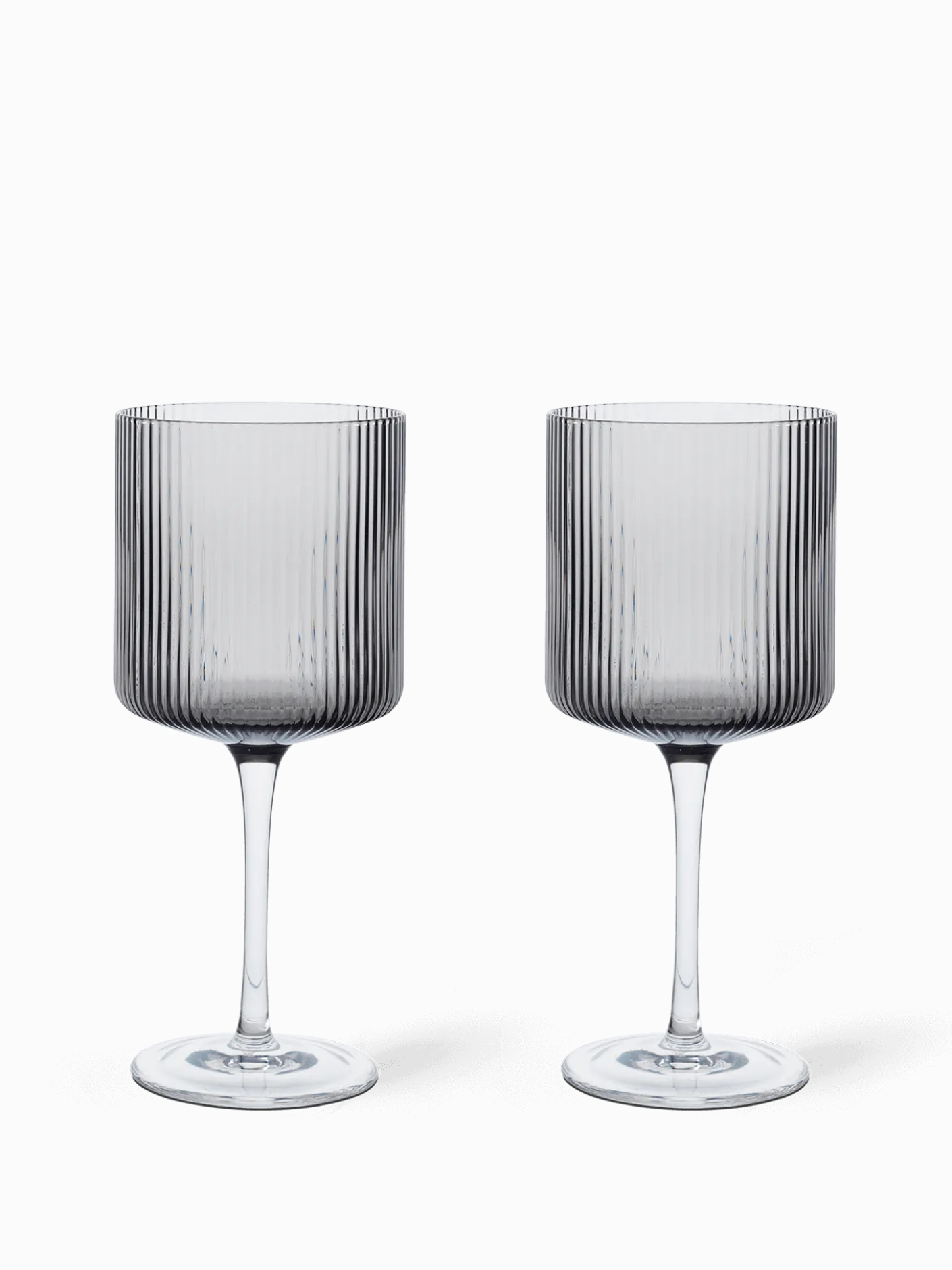 Ripple Red Wine Glasses - Set of 2