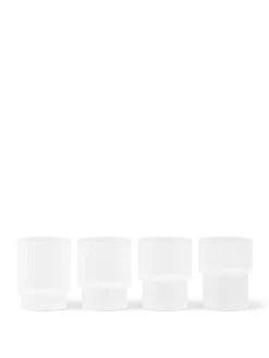 Ripple Small Glasses - Set of 4
