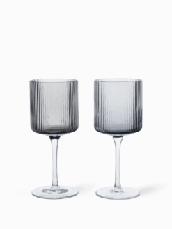 Ripple White Wine Glasses - Set of 2