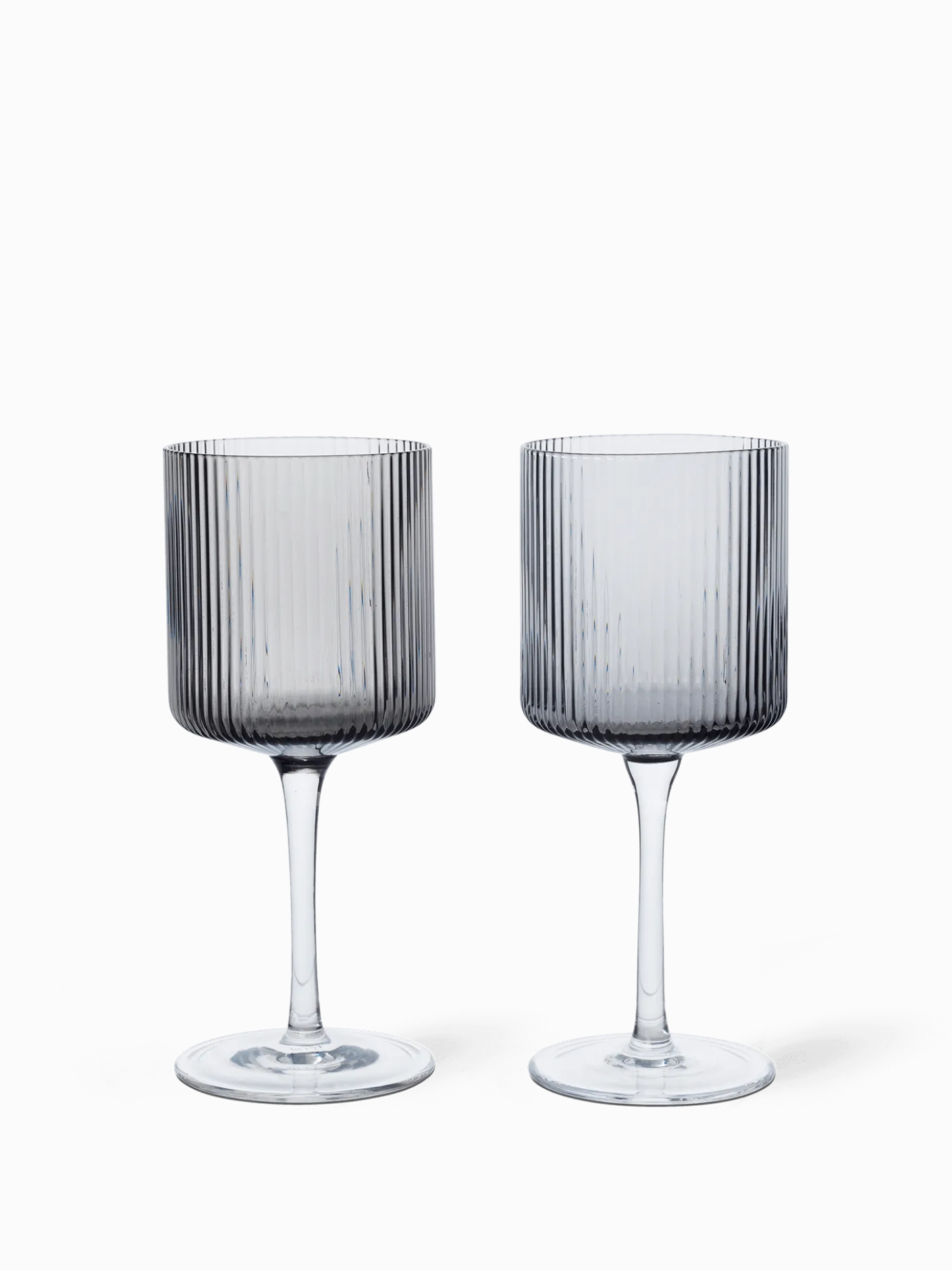Ripple White Wine Glasses - Set of 2