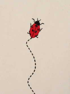 Tent with Ladybird Embroidery