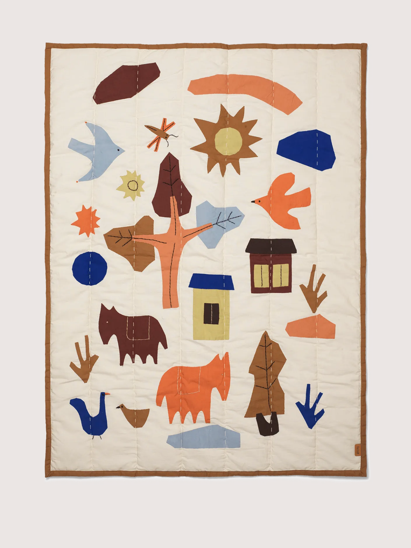 Village Quilted Blanket